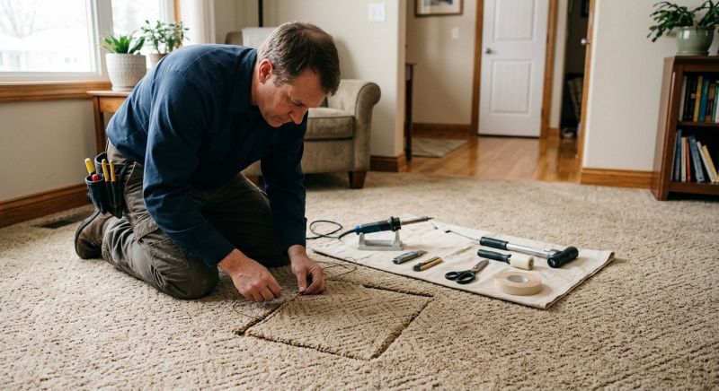 Carpet Burn Repair in Olathe, KS