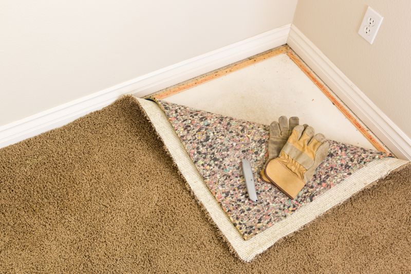 Carpet Padding Placement