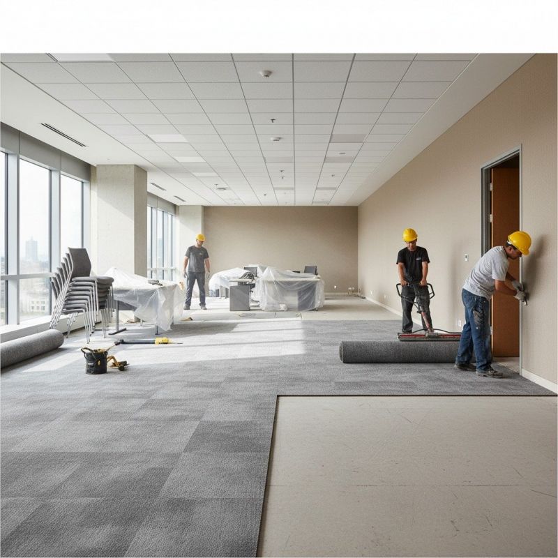 Commercial Carpeting Installation