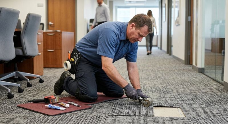 Stair Runner Repair in Overland Park, KS